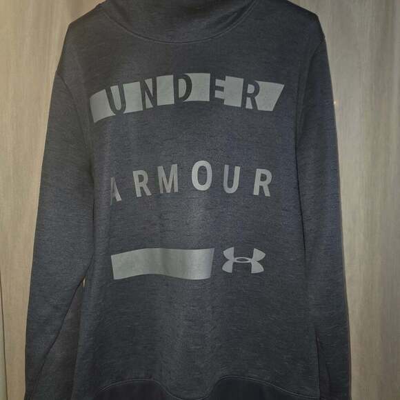 Under Armour Cold Gear Hoodie Womens Xl Long Sleeve Mock Neck Sweater Outdoor - Picture 4 of 6